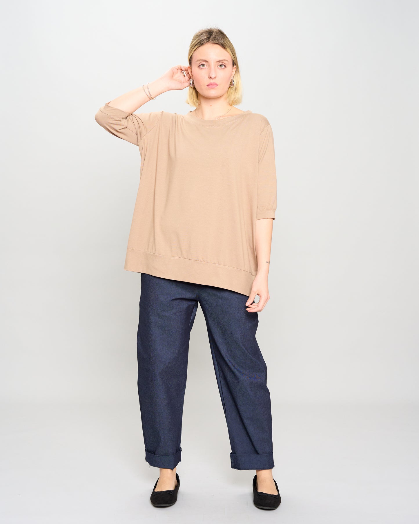 Basic Viscose Blouse