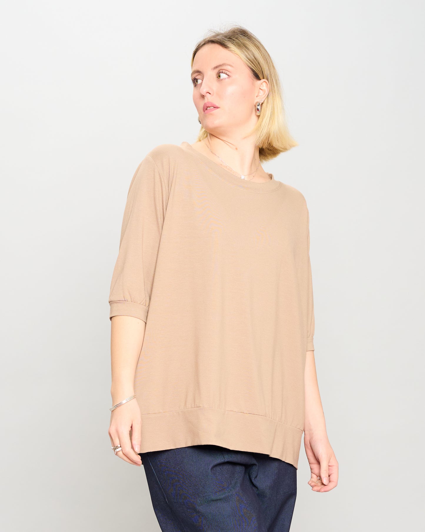 Basic Viscose Blouse