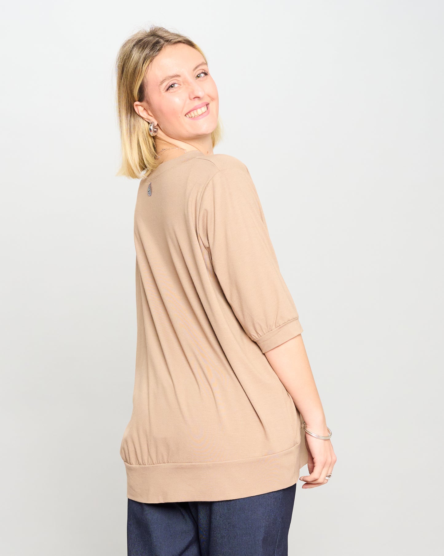 Basic Viscose Blouse