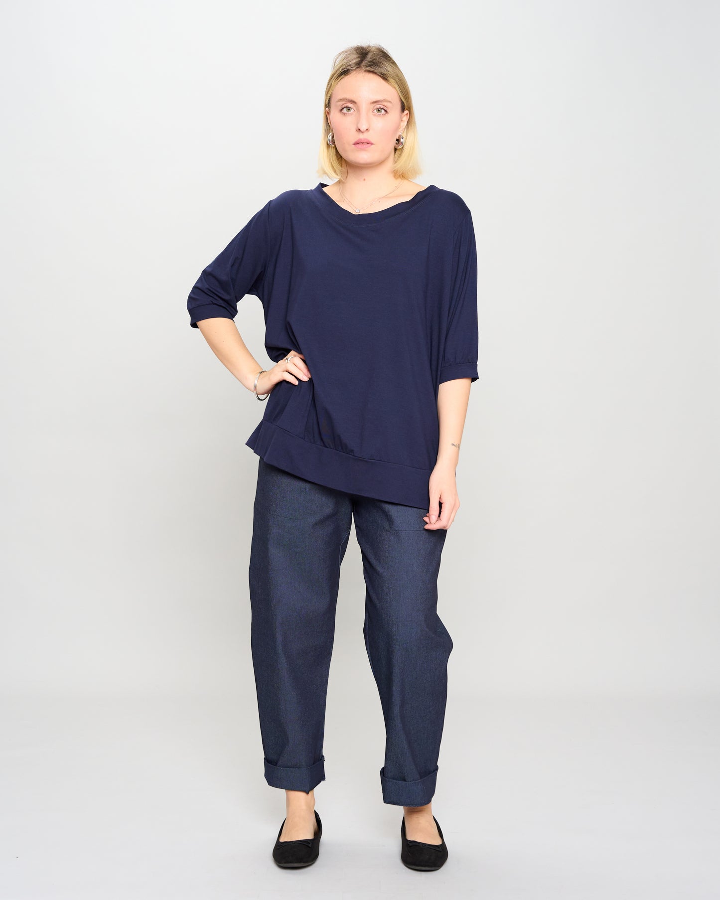 Basic Viscose Blouse