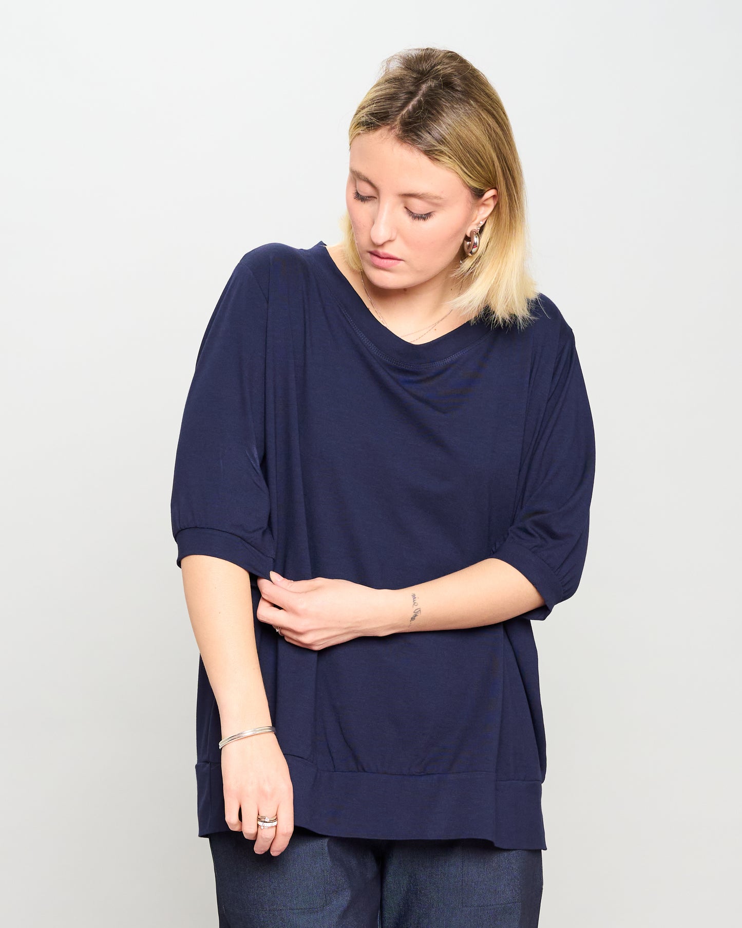 Basic Viscose Blouse