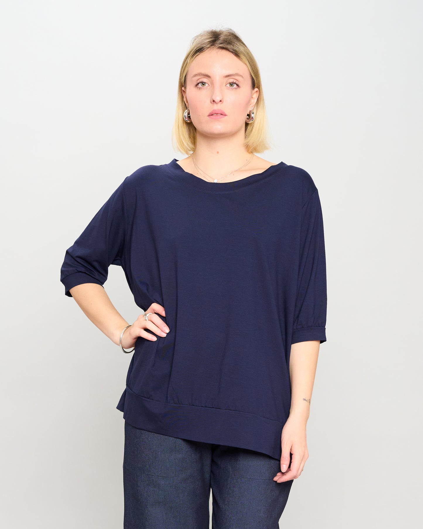 Basic Viscose Blouse