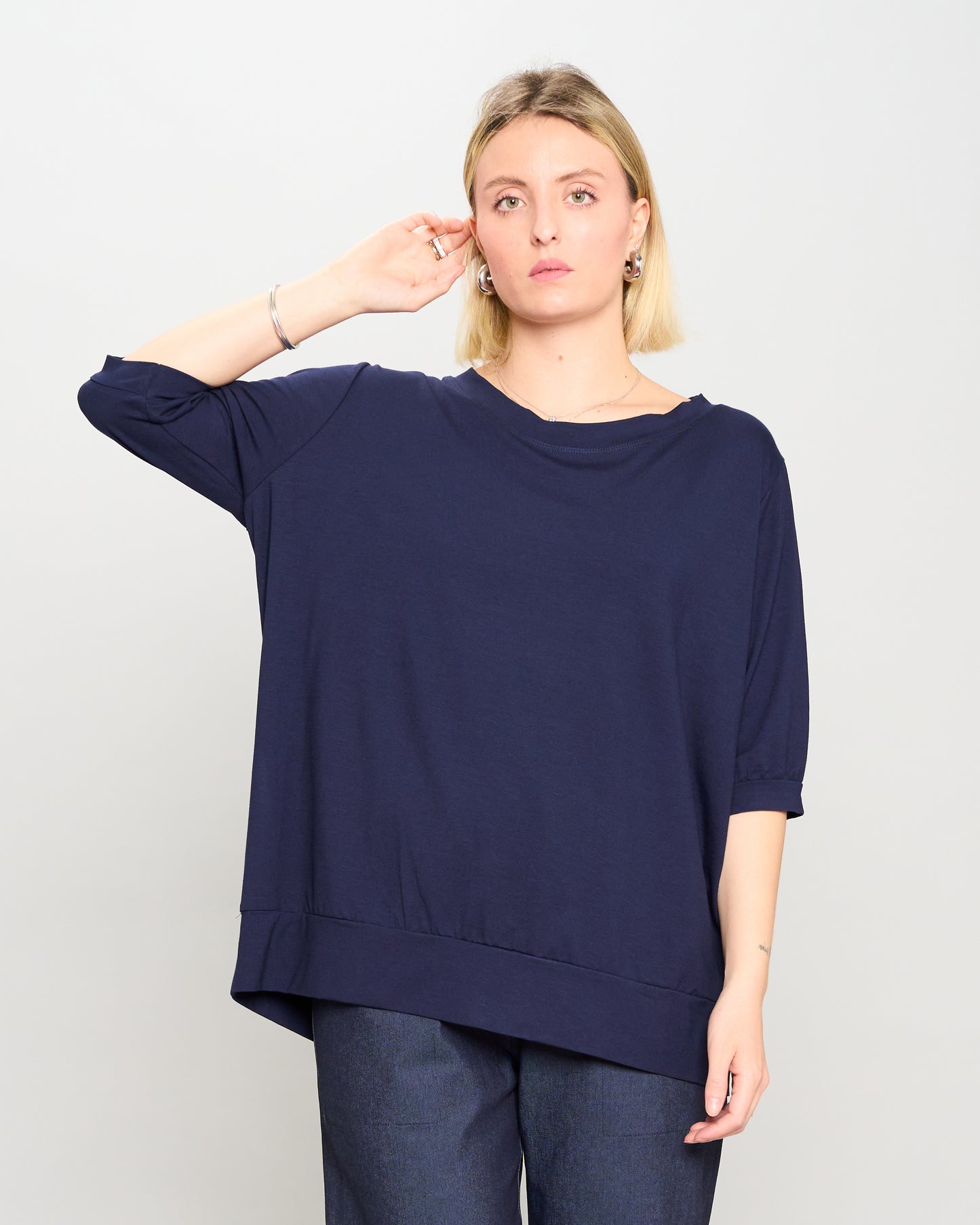Basic Viscose Blouse
