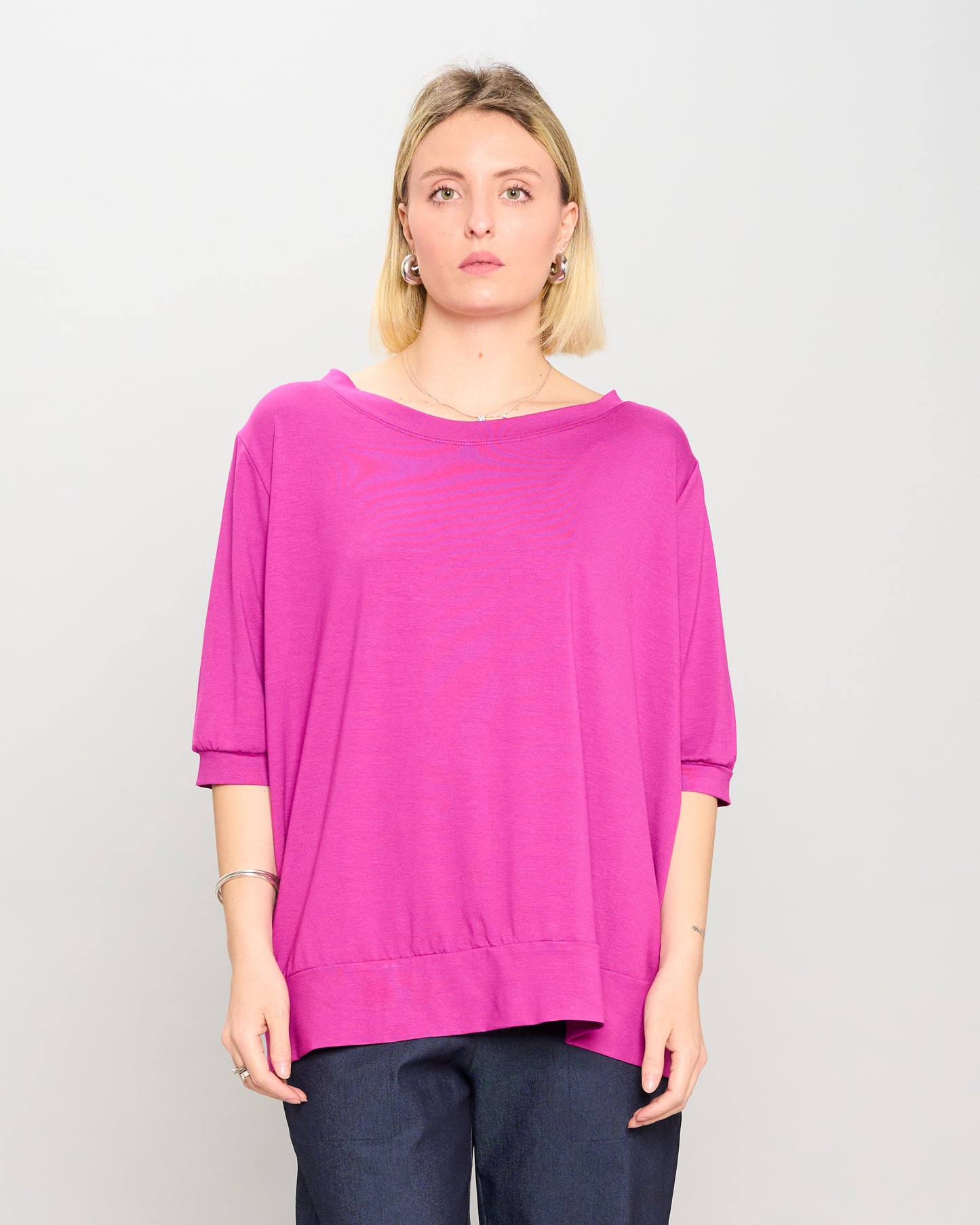 Basic Viscose Blouse
