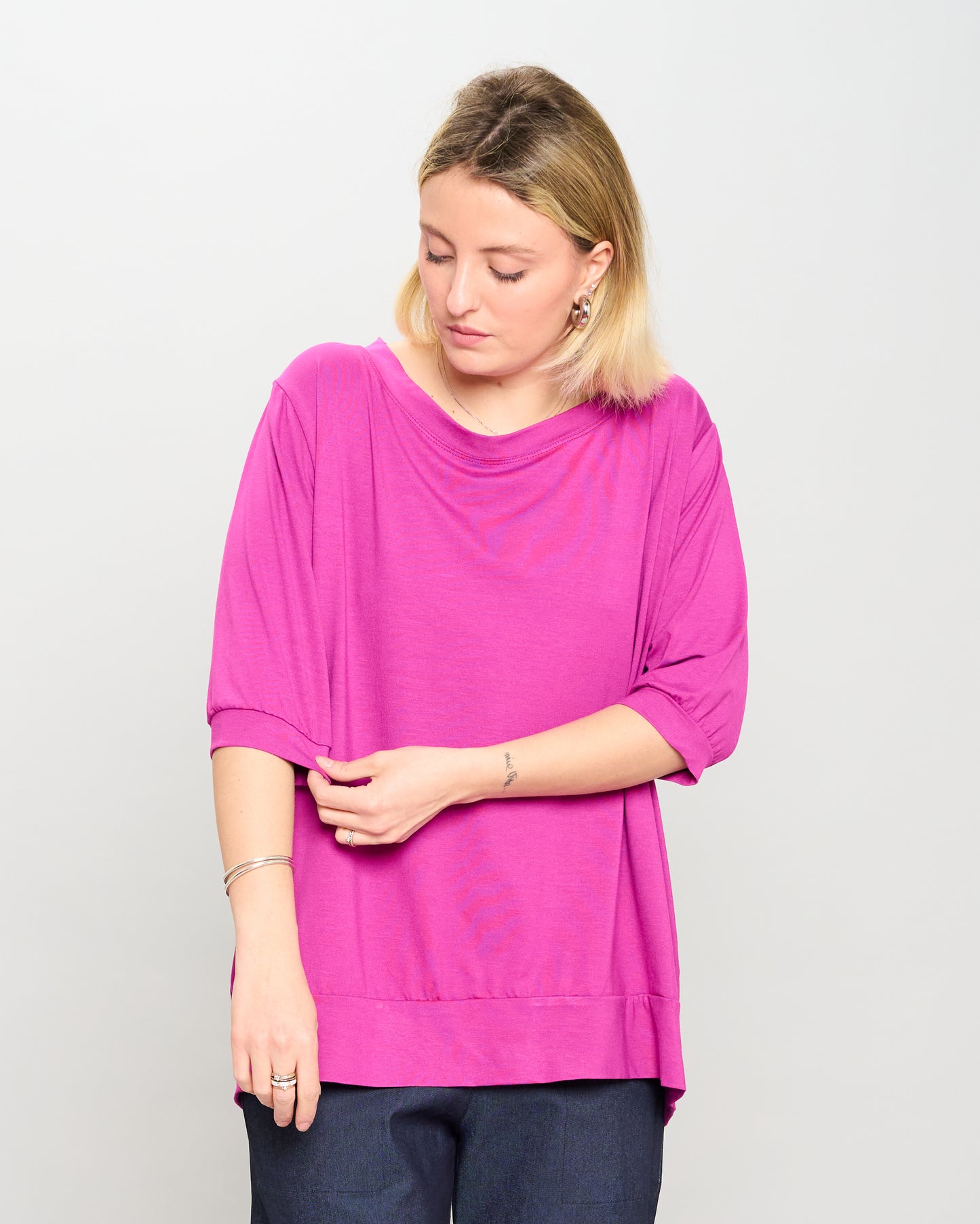 Basic Viscose Blouse