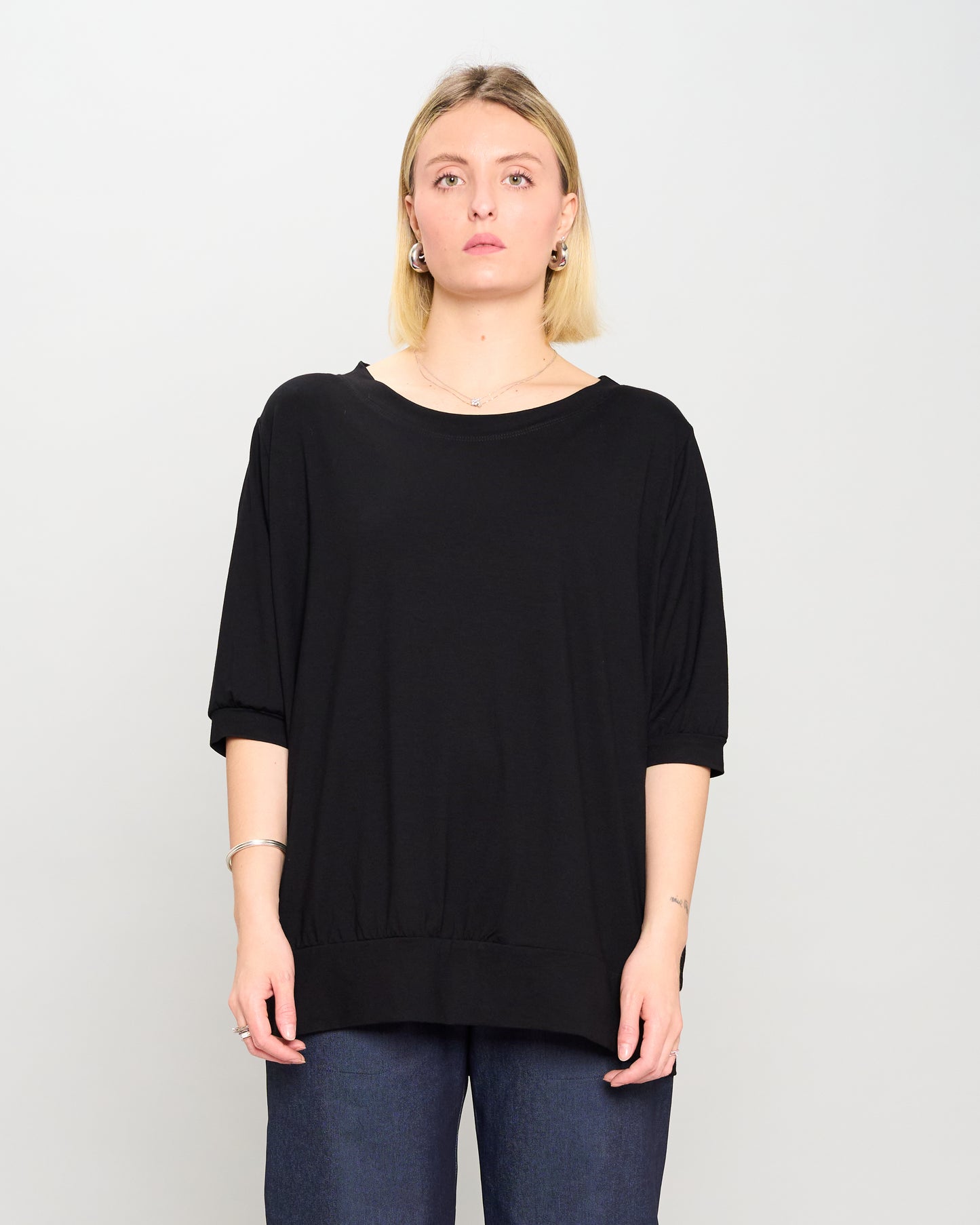 Basic Viscose Blouse