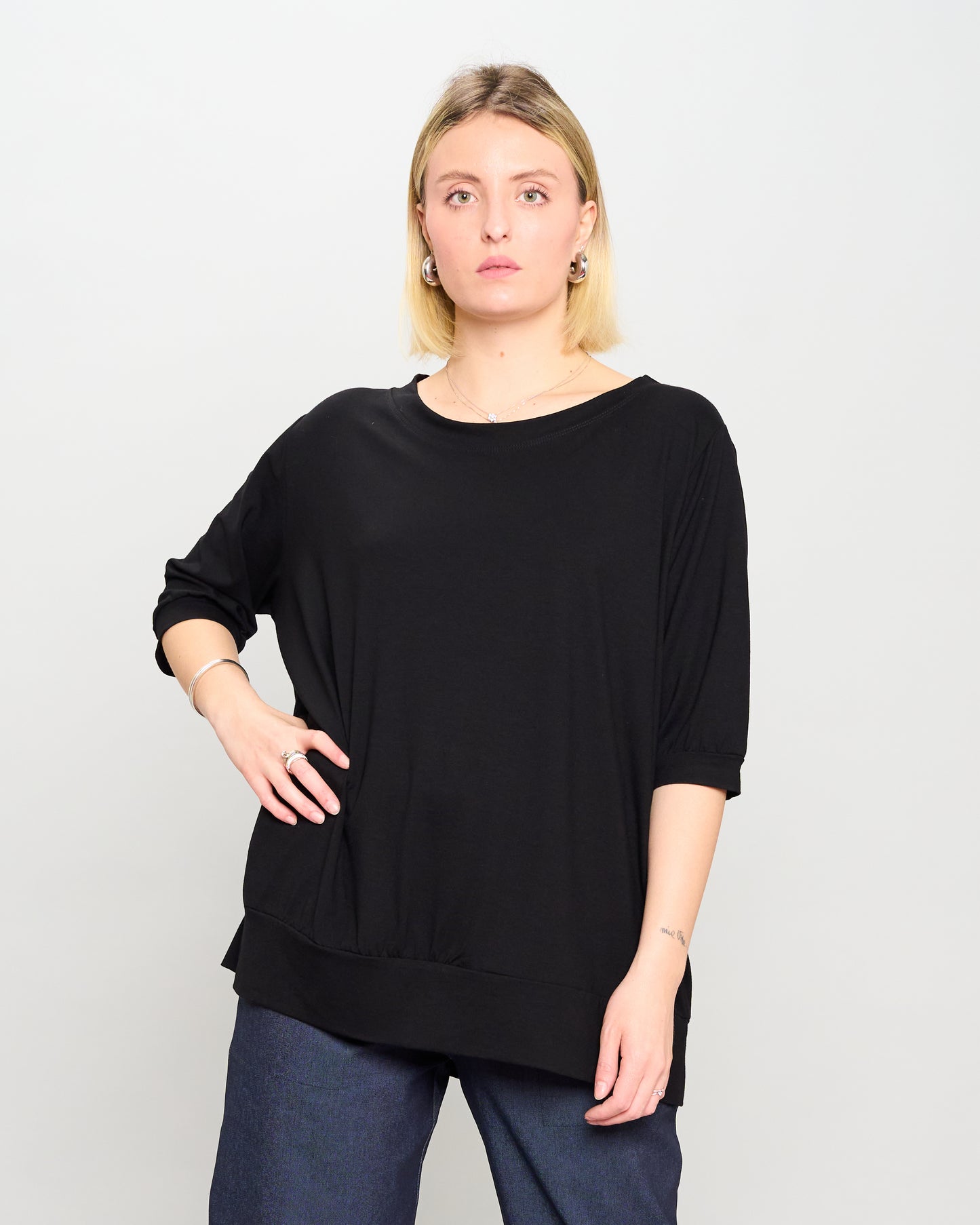 Basic Viscose Blouse