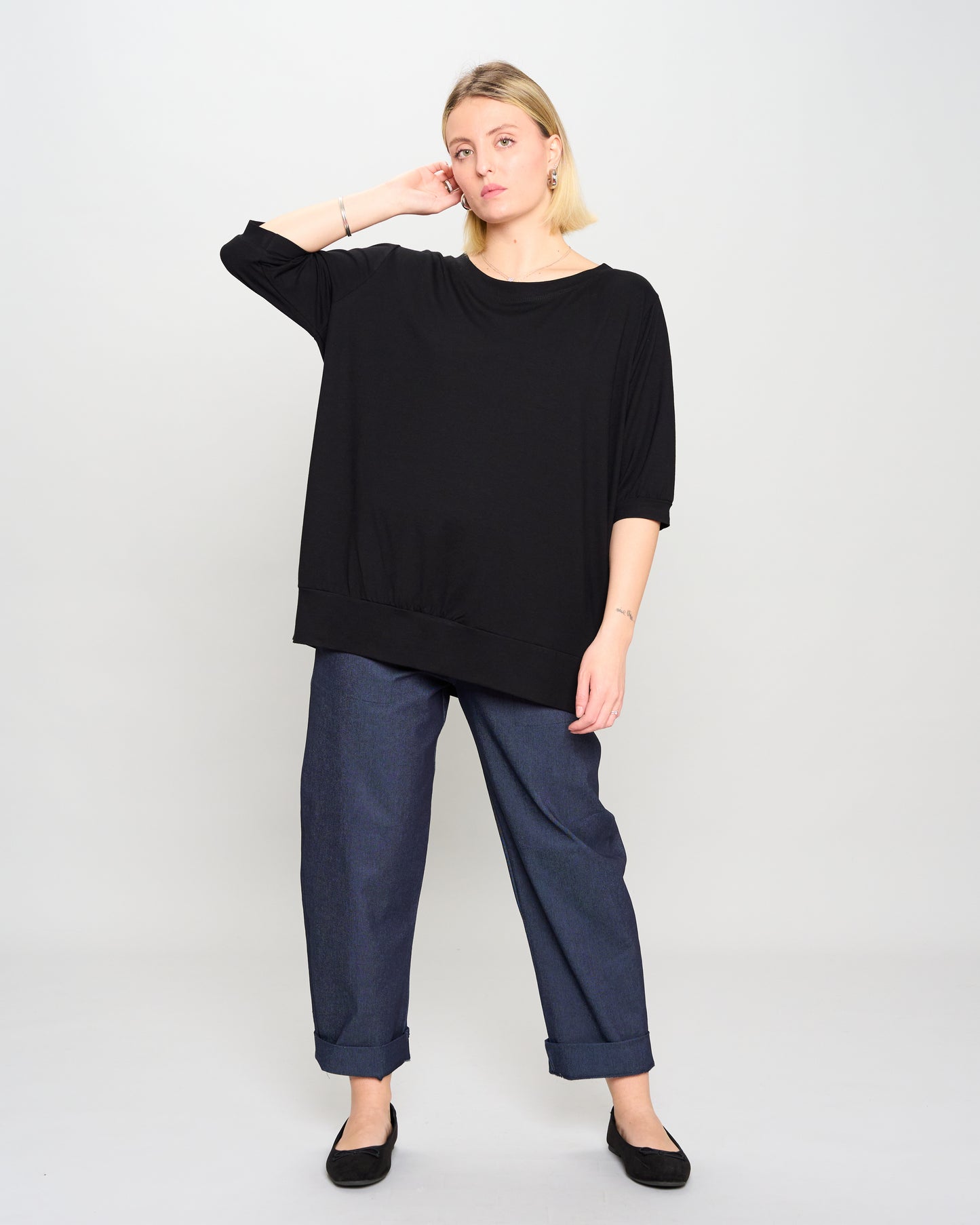 Basic Viscose Blouse