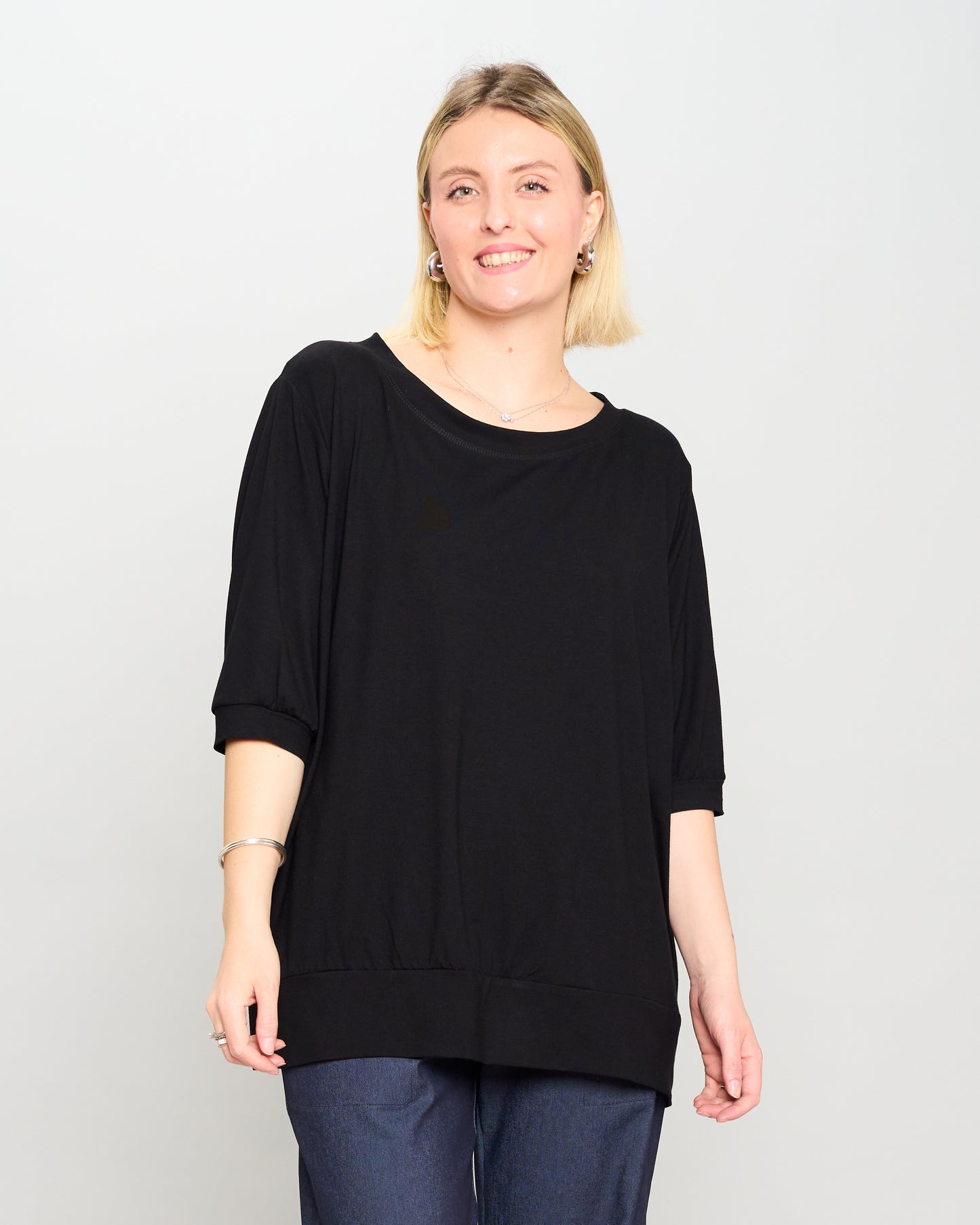 Basic Viscose Blouse