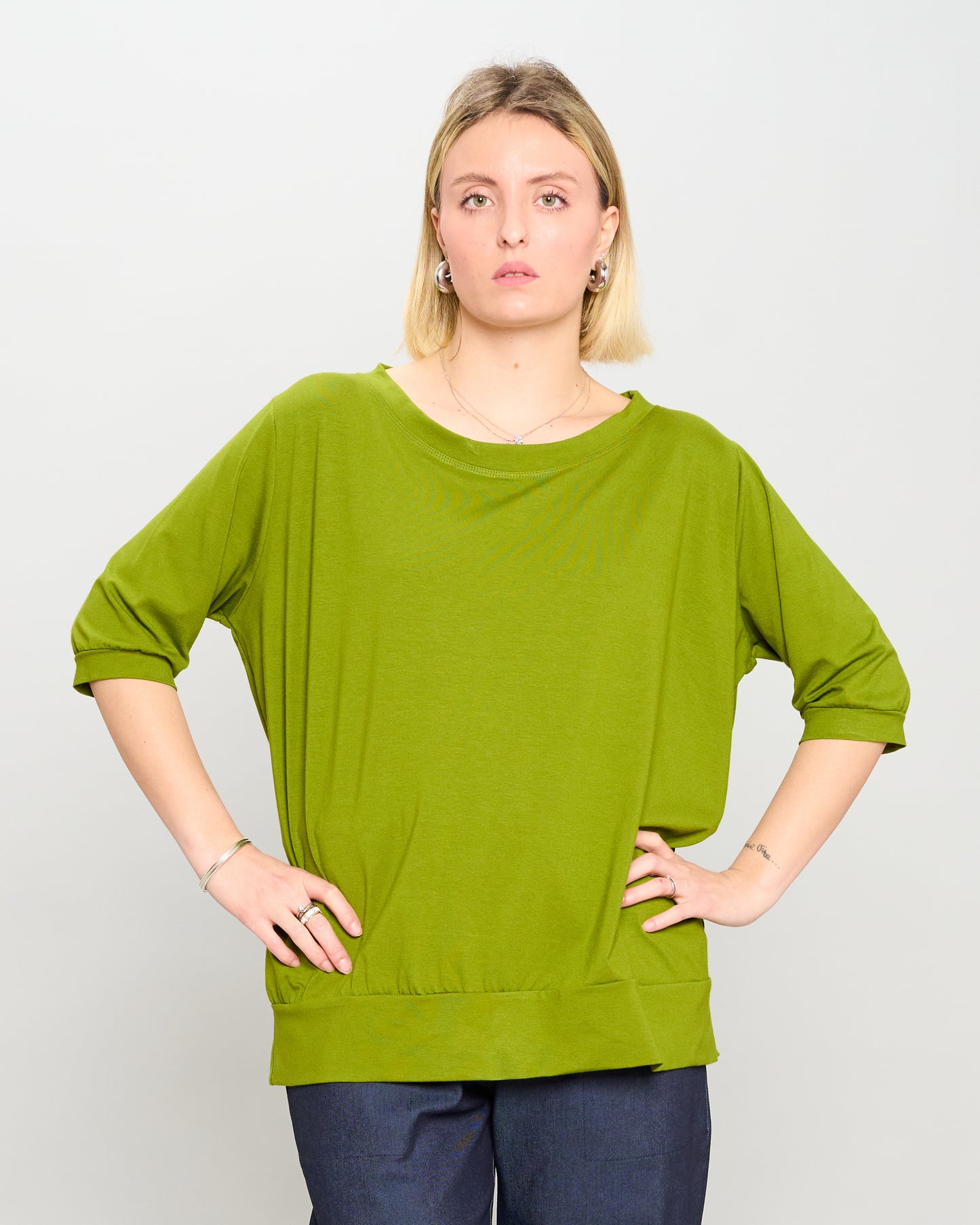 Basic Viscose Blouse