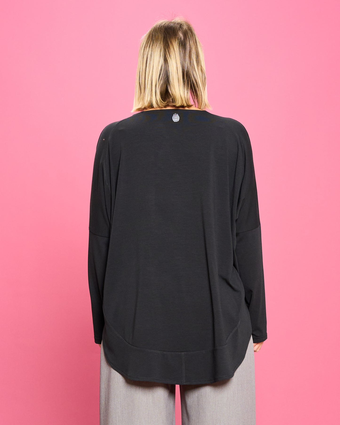 Maxi Maglia Rotonda Bordata