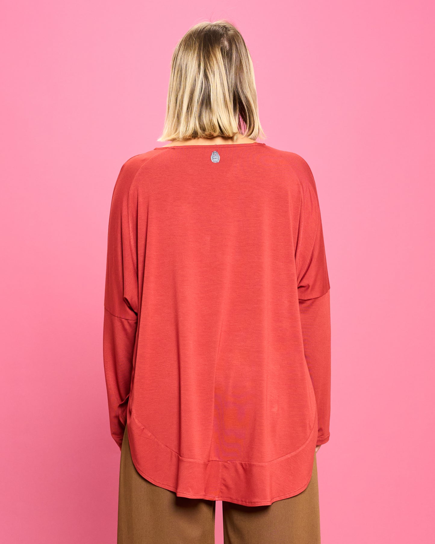 Maxi Maglia Rotonda Bordata