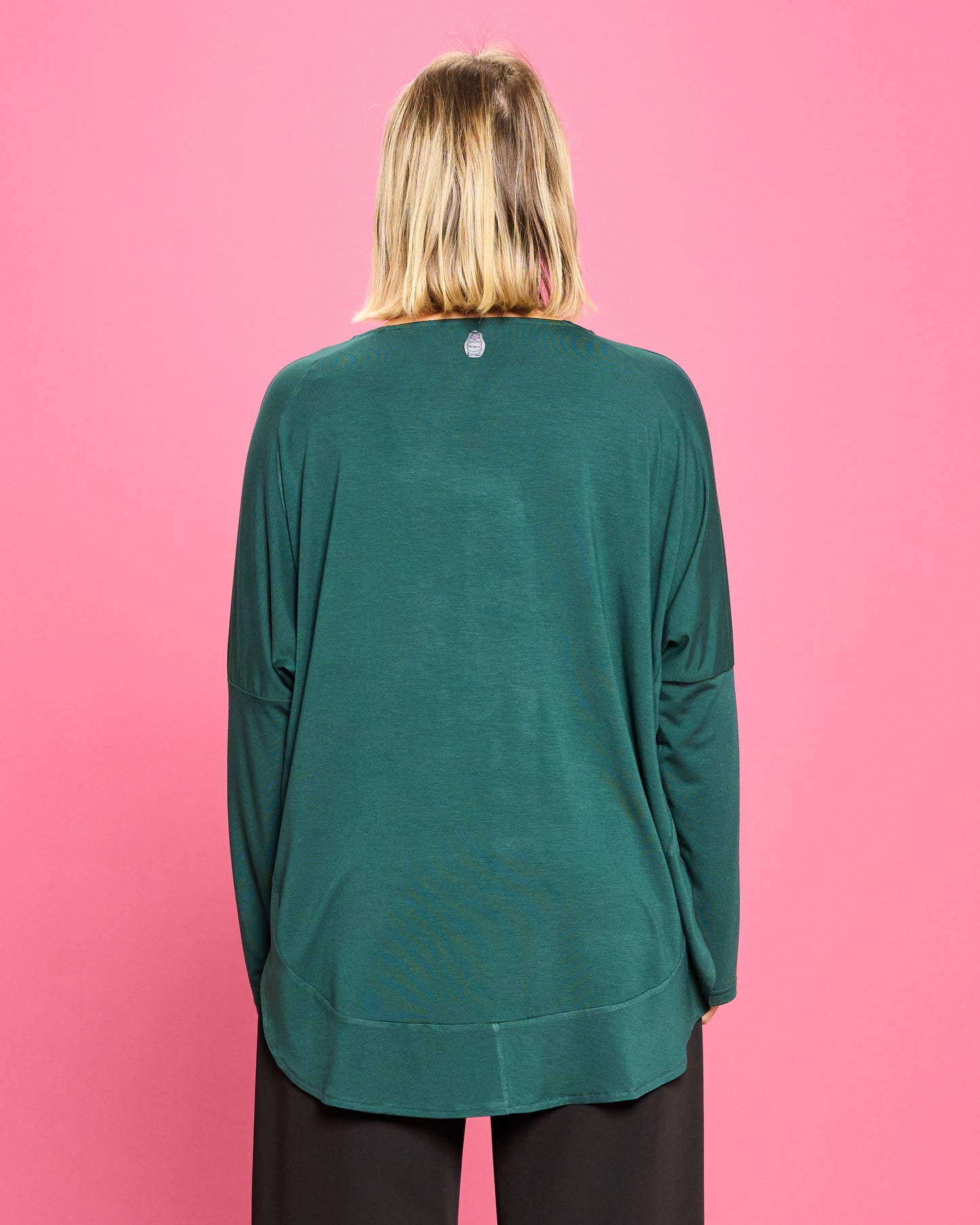 Maxi Maglia Rotonda Bordata