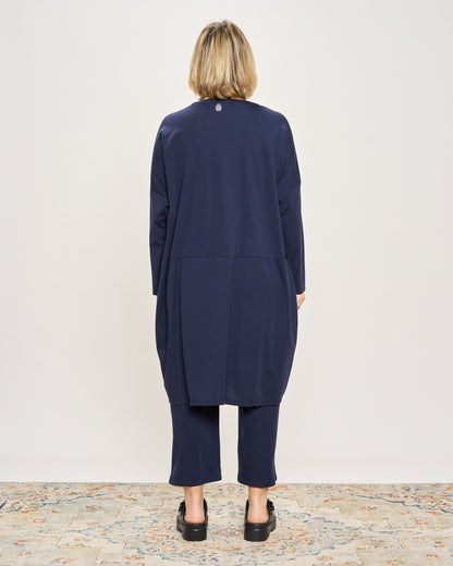 Short Dress with Pleated Detail