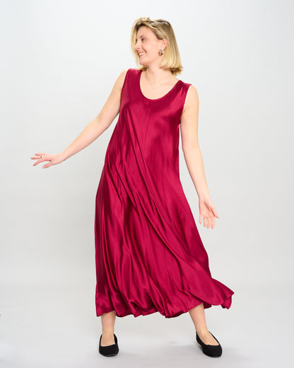 Abito Sottoveste in Raso