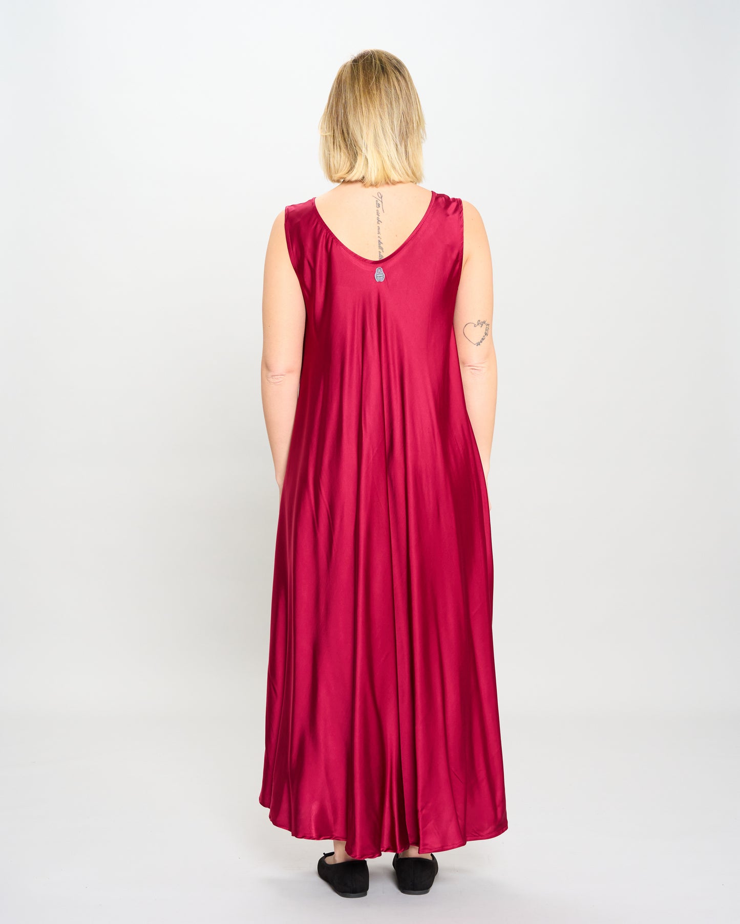 Abito Sottoveste in Raso