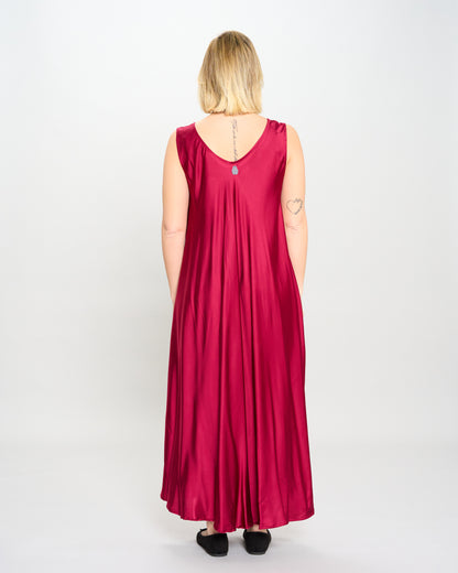 Abito Sottoveste in Raso