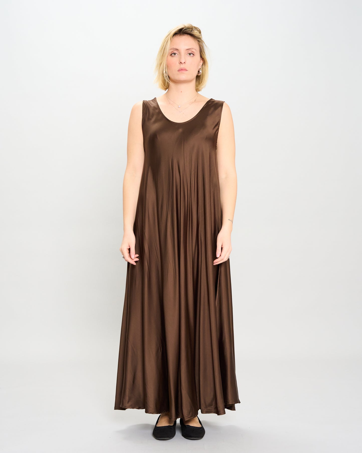 Abito Sottoveste in Raso