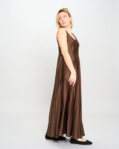Abito Sottoveste in Raso