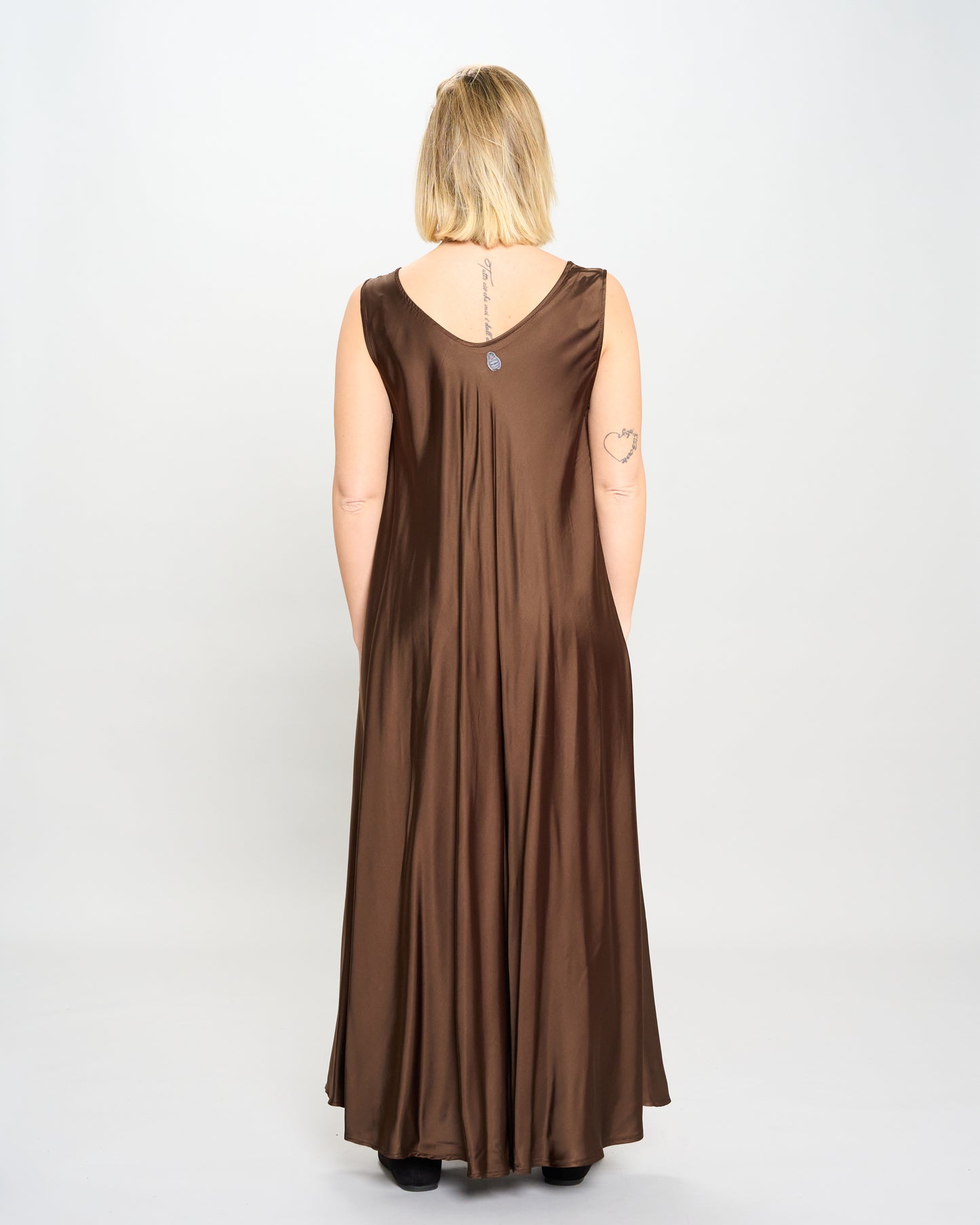 Abito Sottoveste in Raso