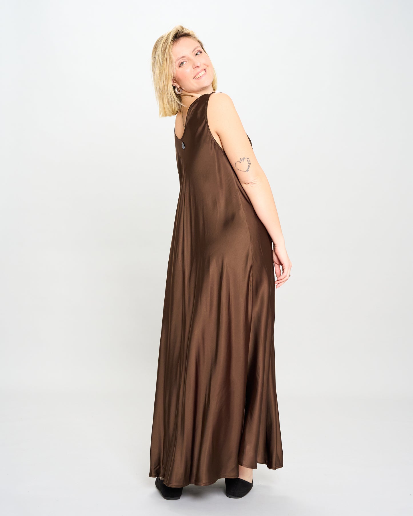 Abito Sottoveste in Raso