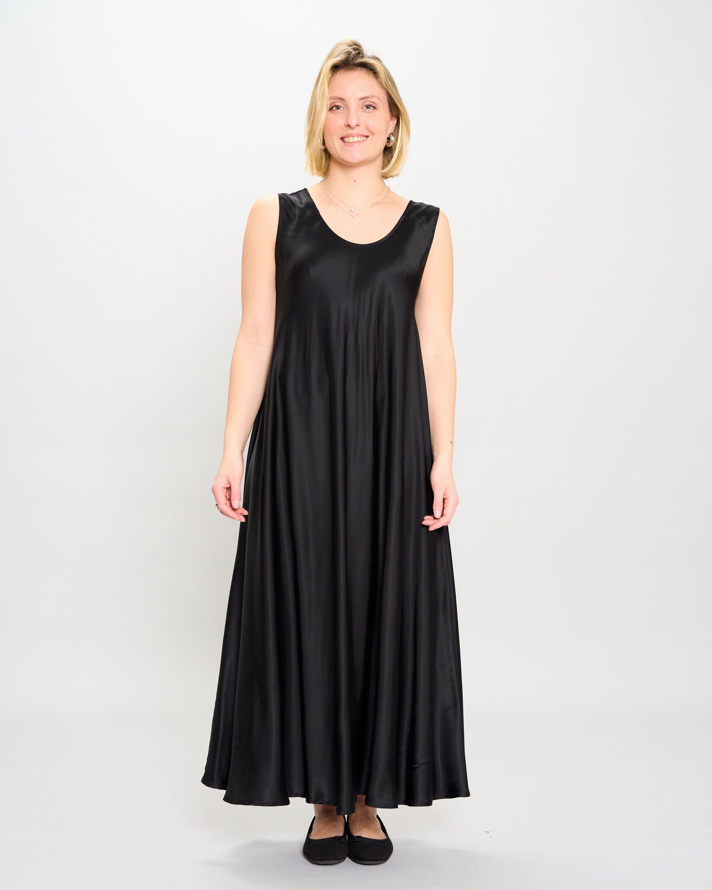 Abito Sottoveste in Raso