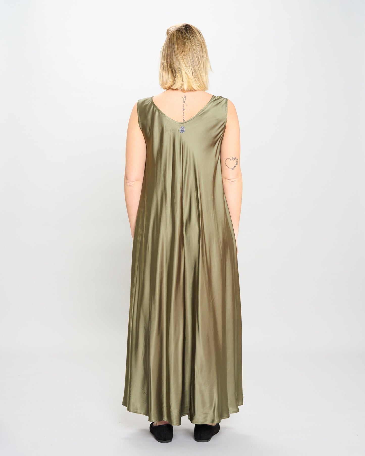 Abito Sottoveste in Raso