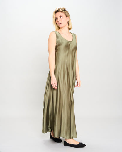 Abito Sottoveste in Raso