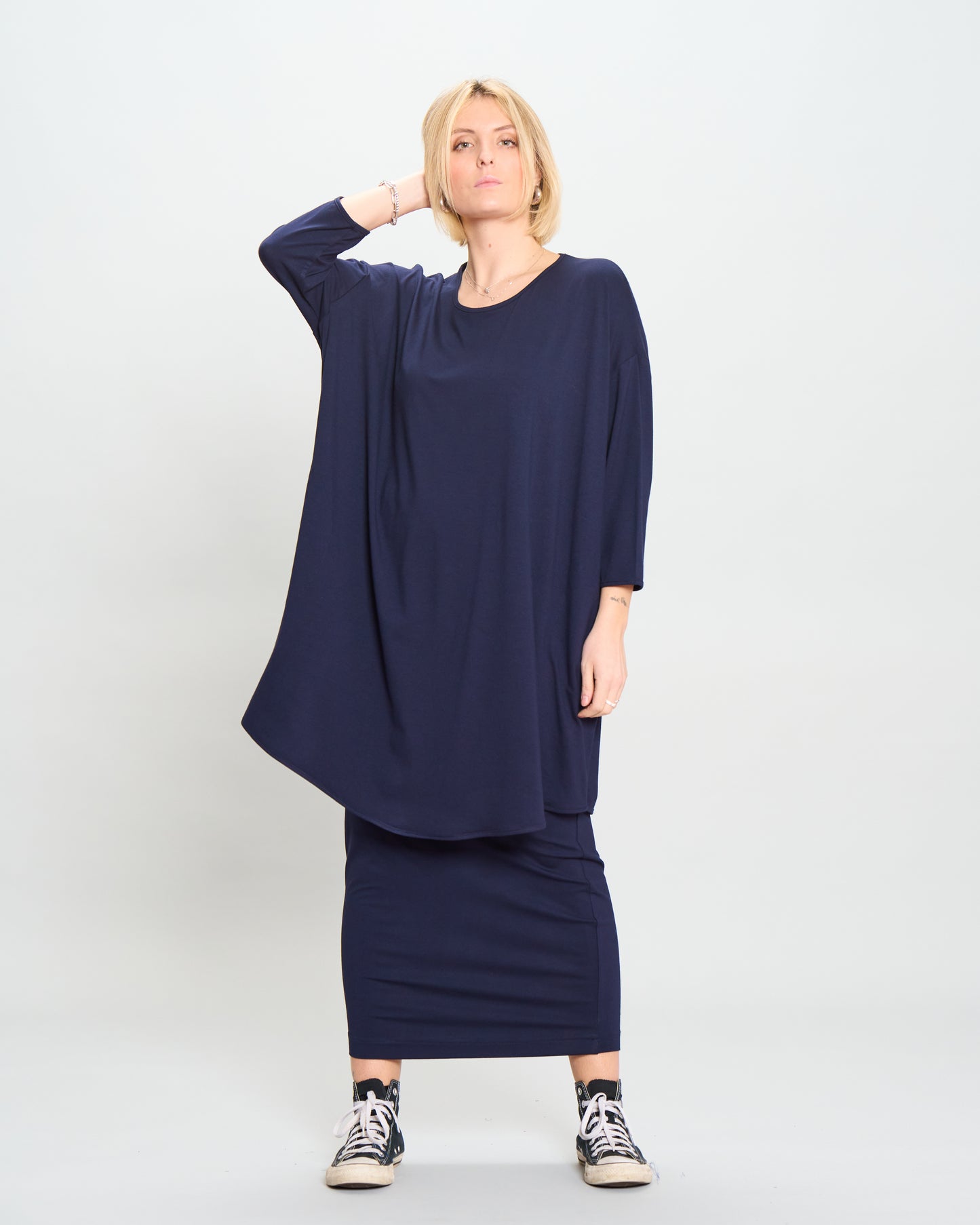 Maxi Maglia Bordata