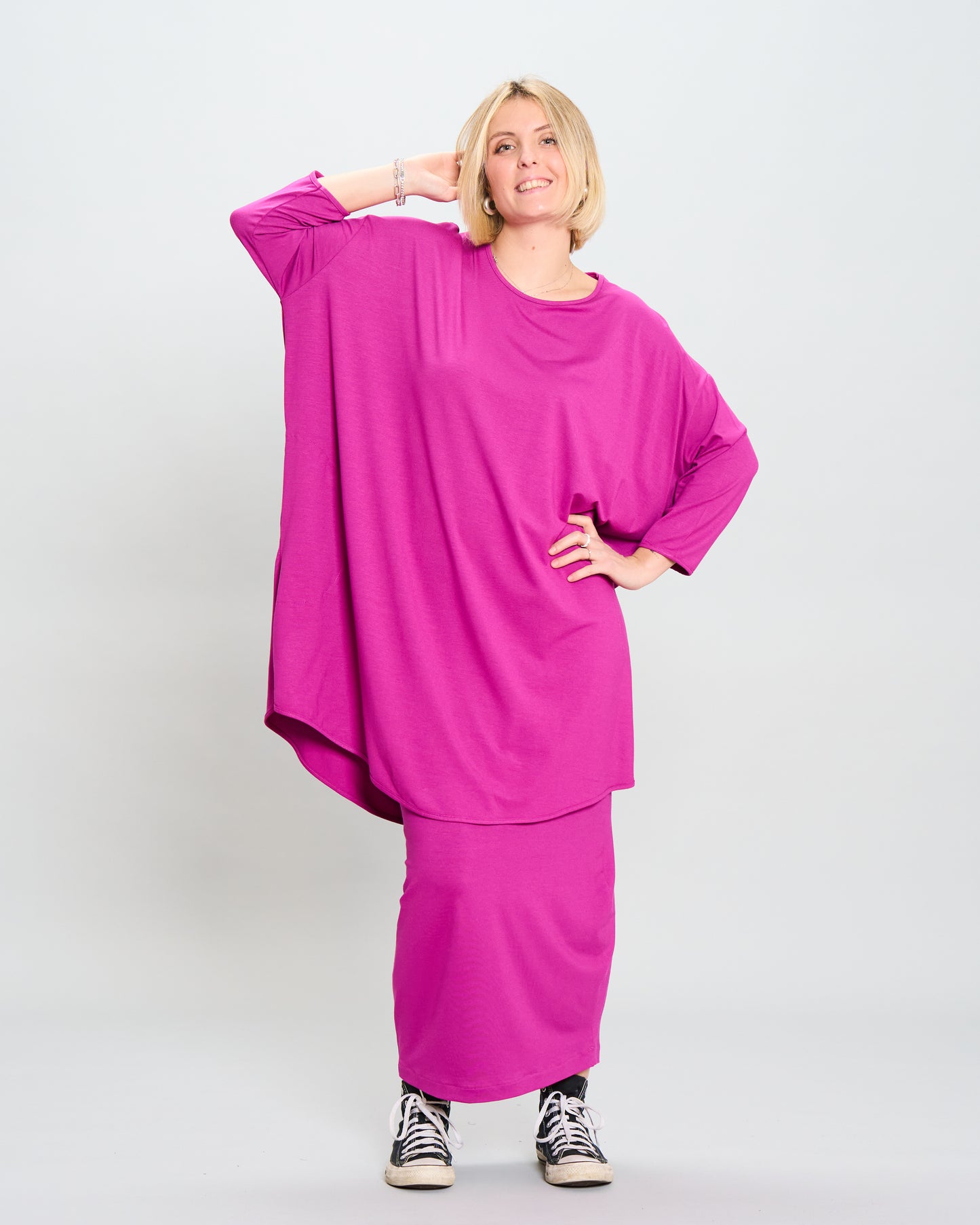 Maxi Maglia Bordata
