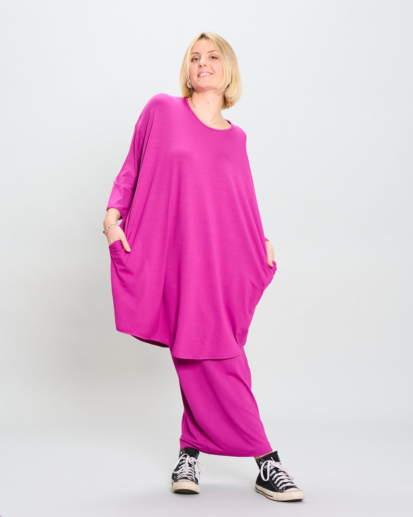 Maxi Maglia Bordata