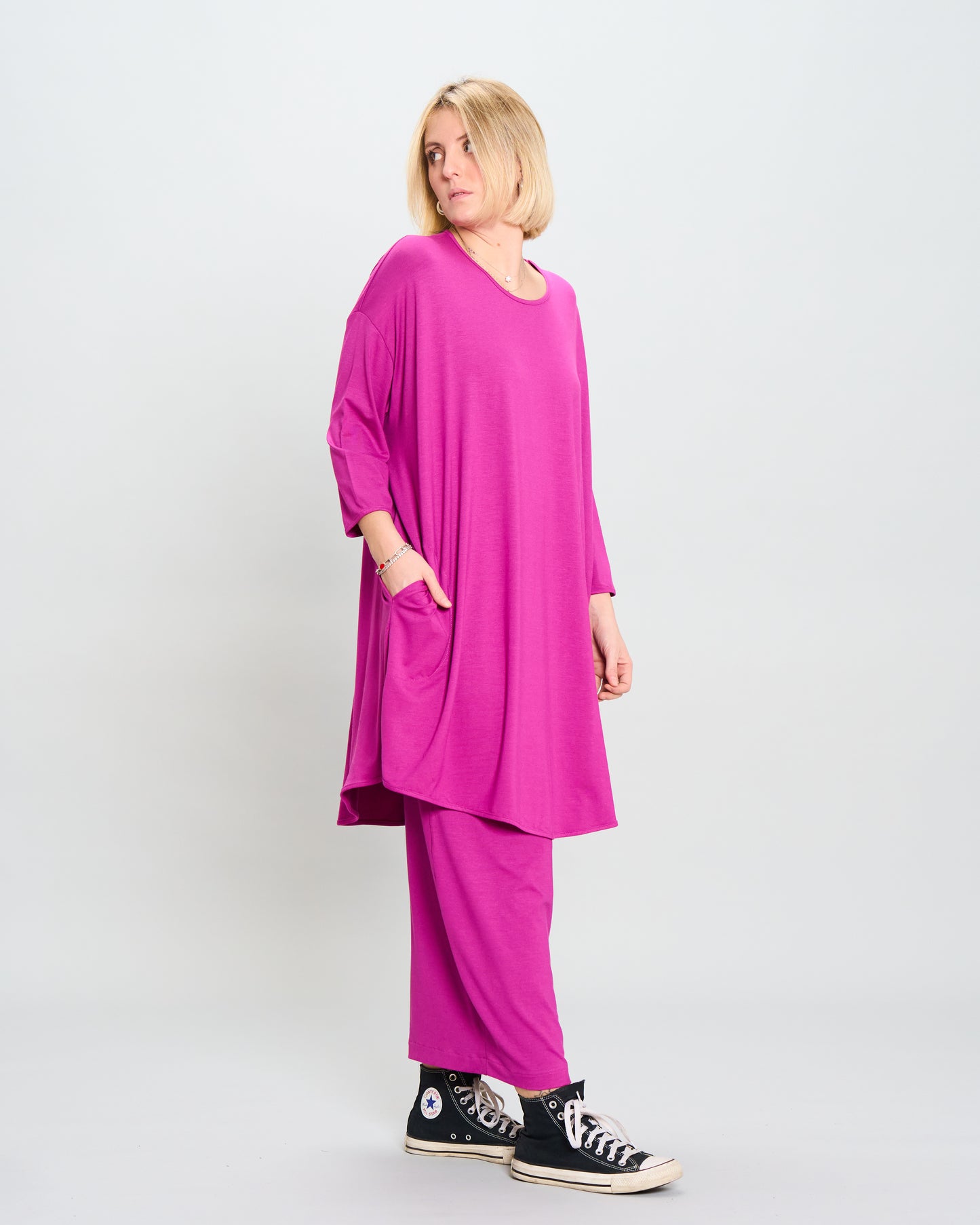Maxi Maglia Bordata