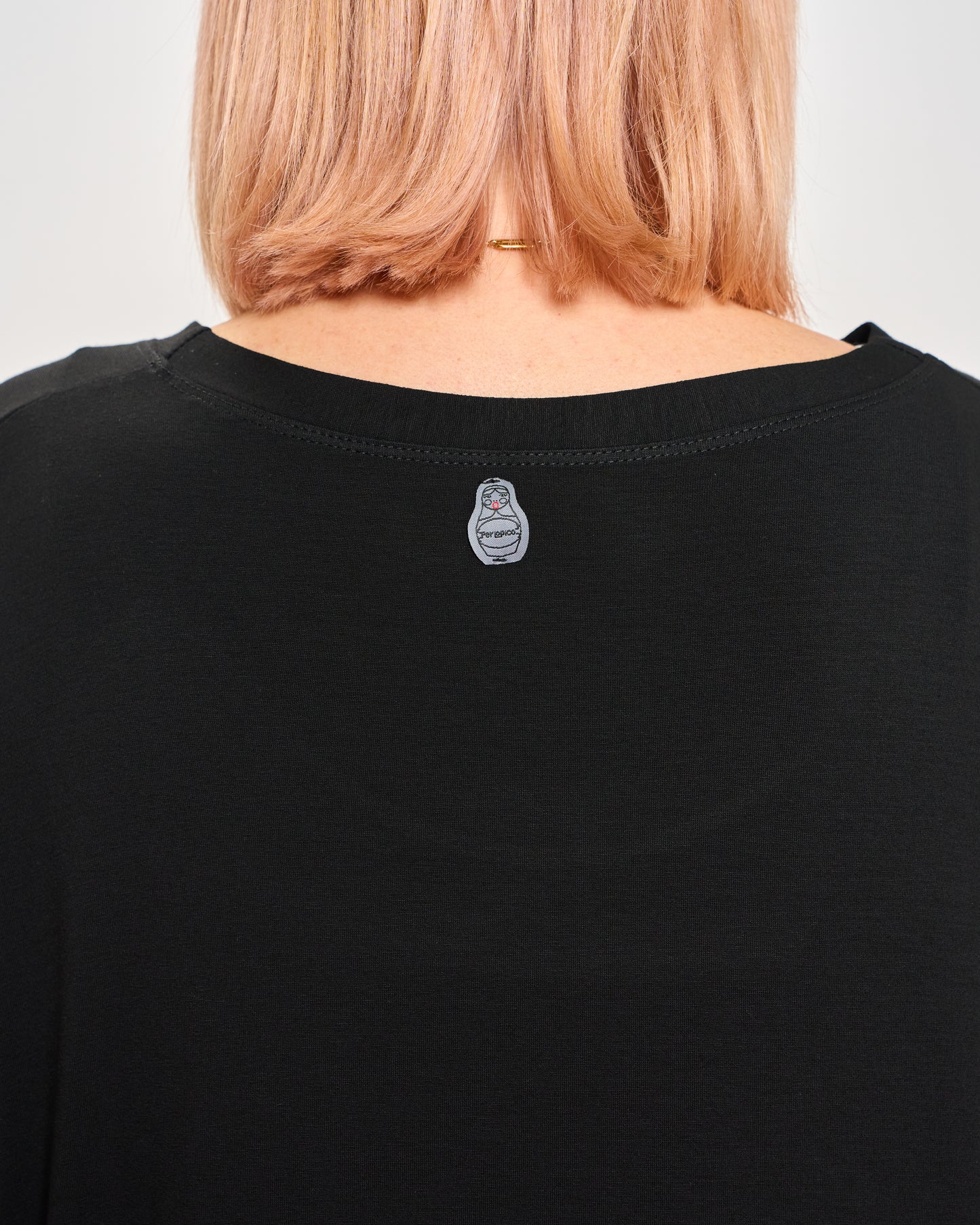 Oversized Sweatshirt with Embossed Appliqués