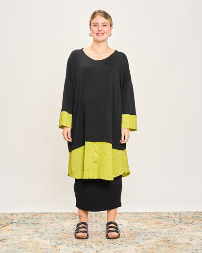 Oversized Sweatshirt with Embossed Appliqués