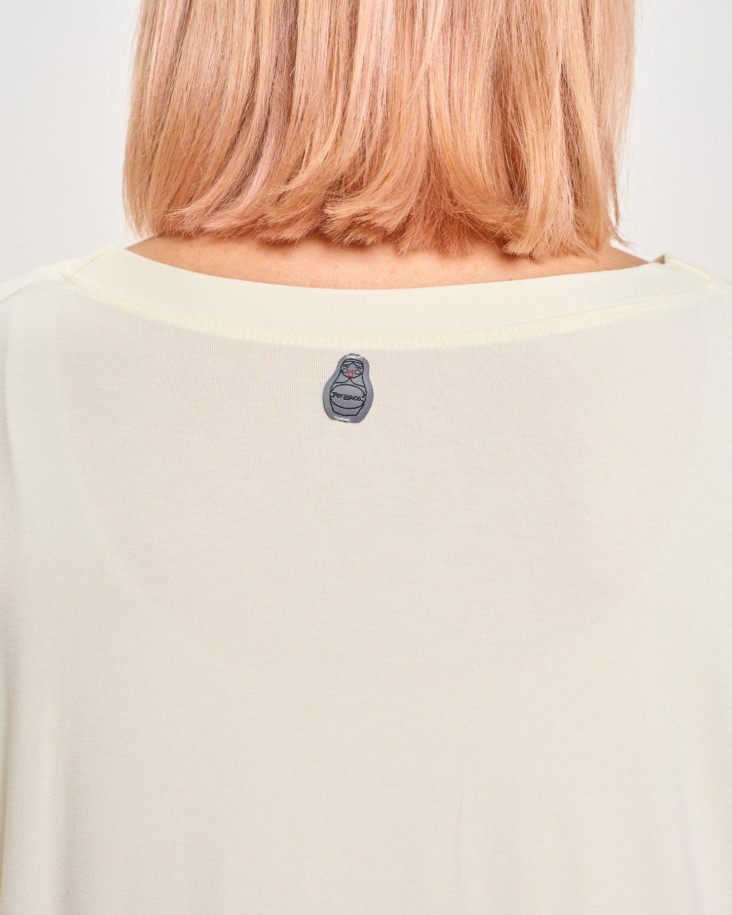 Oversized Sweatshirt with Embossed Appliqués