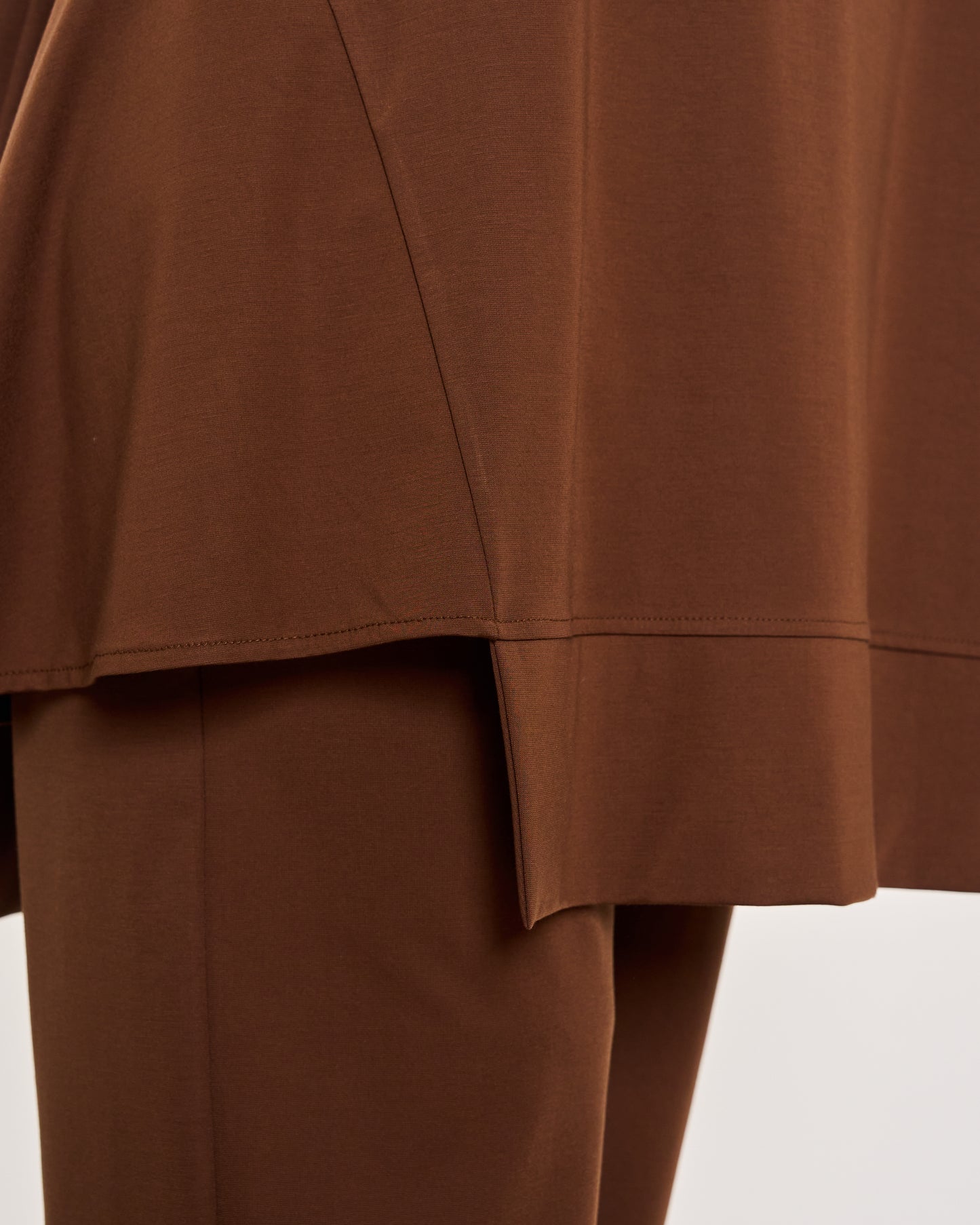 Maxi Maglia Svasata con Fondo Sfalzato