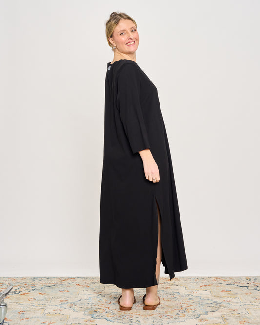 Vestito-Camicia in Tinta Unita