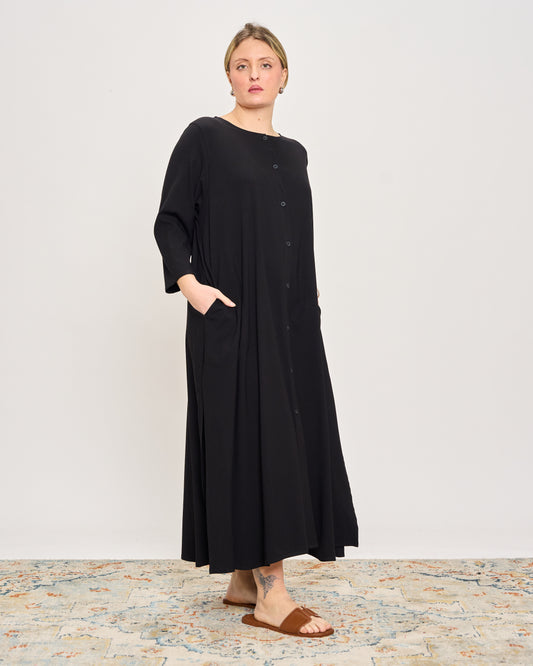 Solid Color Shirtdress