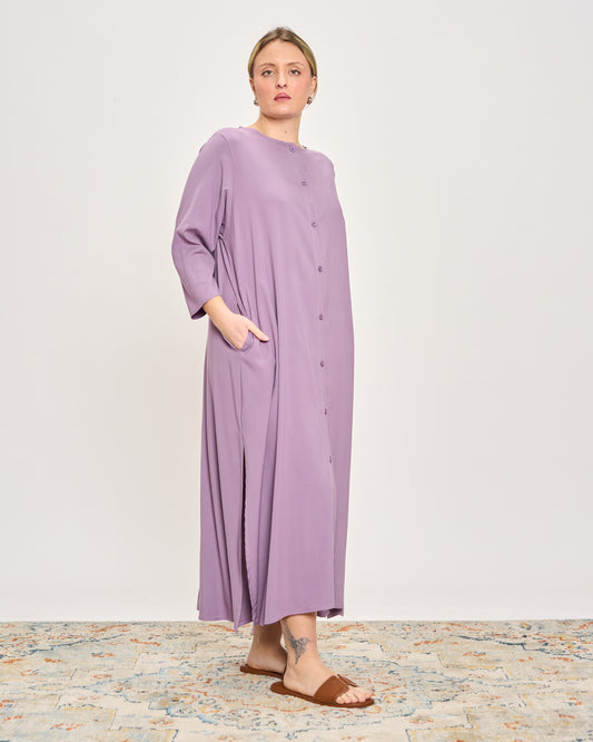Solid Color Shirtdress