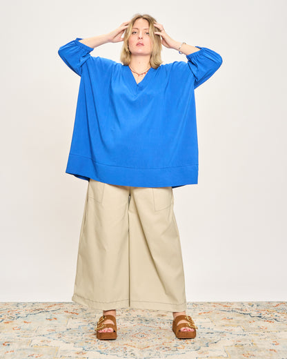 Maxi Casacca con Scollo a V