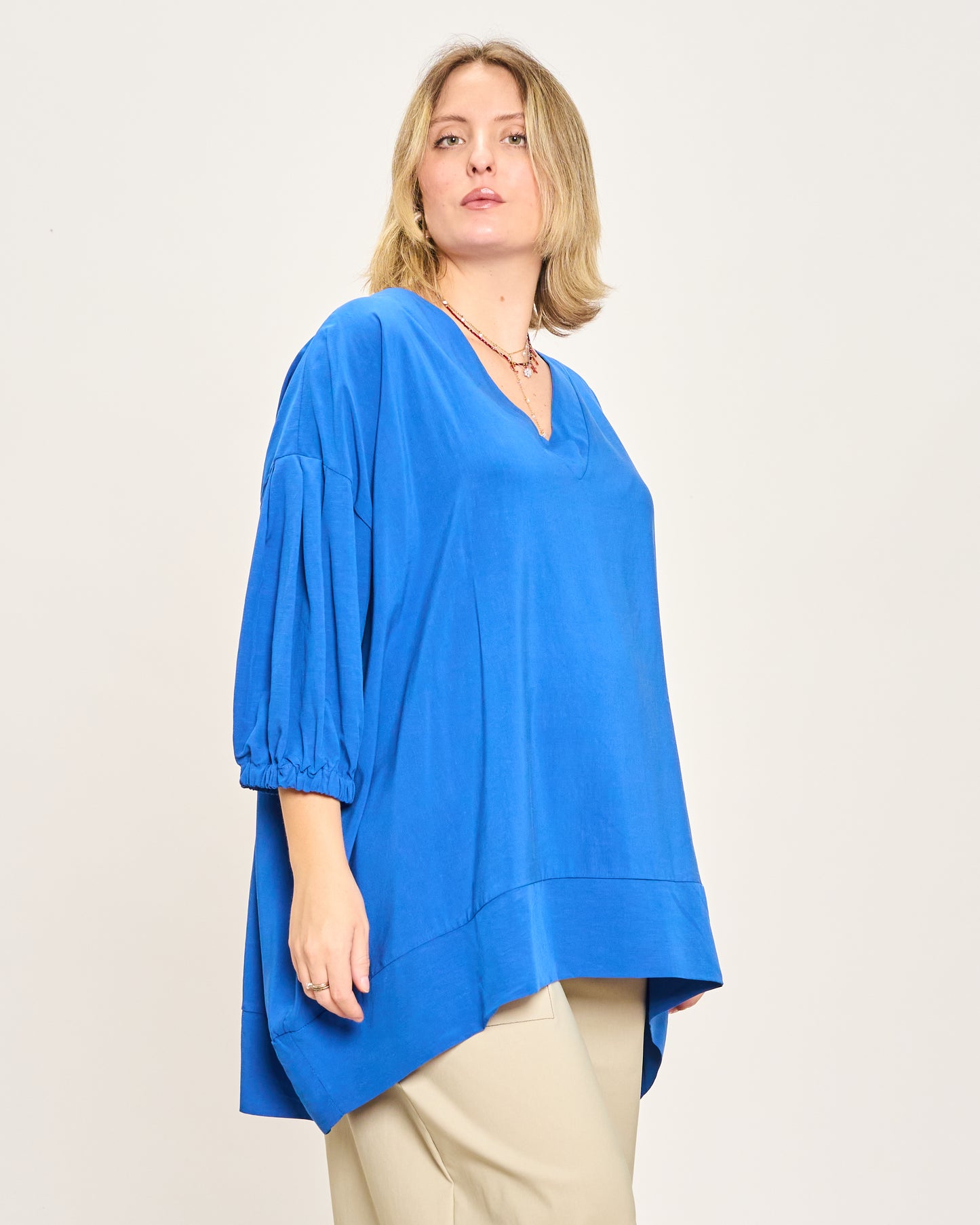 Maxi Casacca con Scollo a V