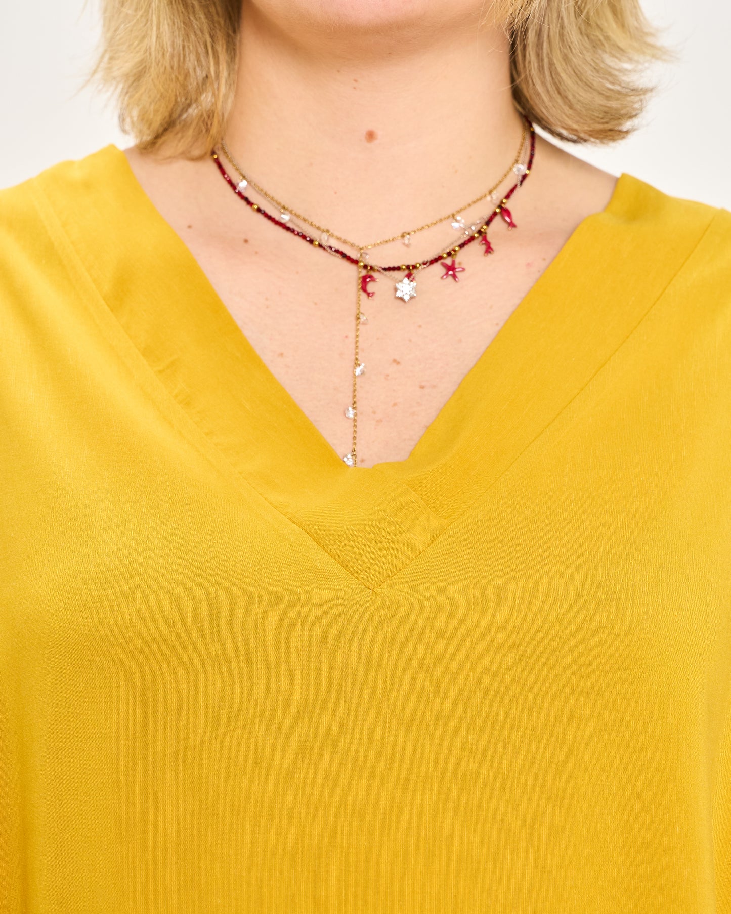 Maxi Casacca con Scollo a V