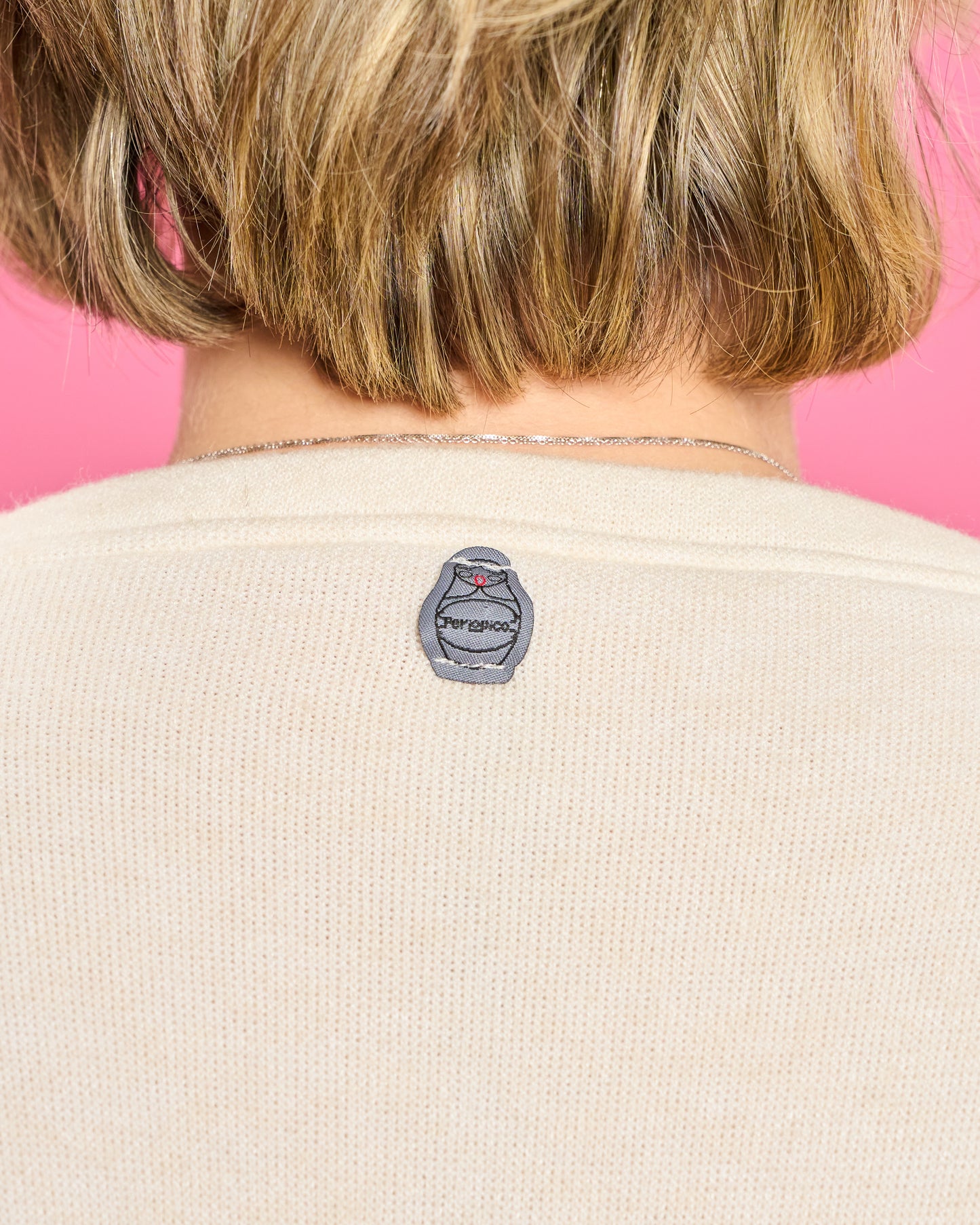 Maxi Blouse in Melange Knitwear