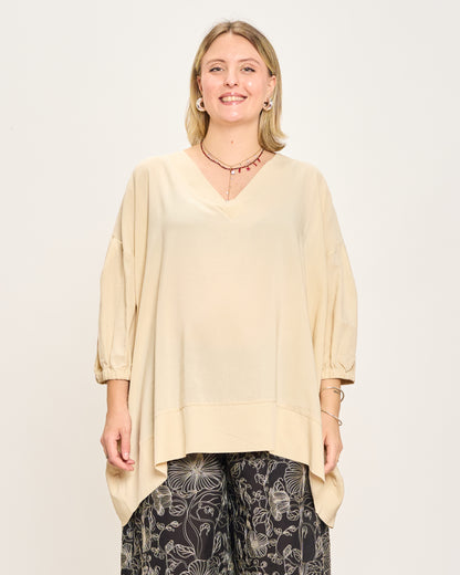 Maxi Casacca con Scollo a V