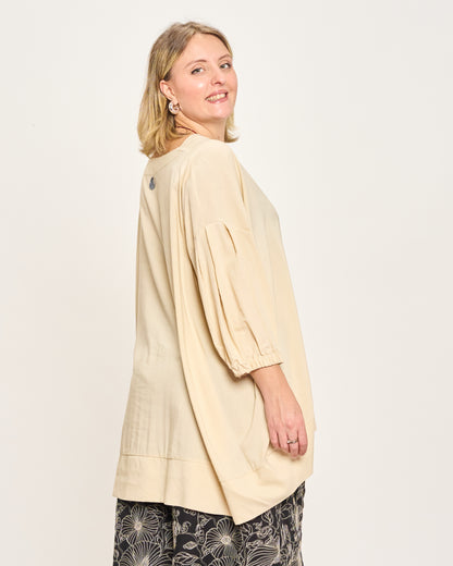 Maxi Casacca con Scollo a V