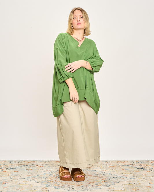 Maxi Casacca con Scollo a V