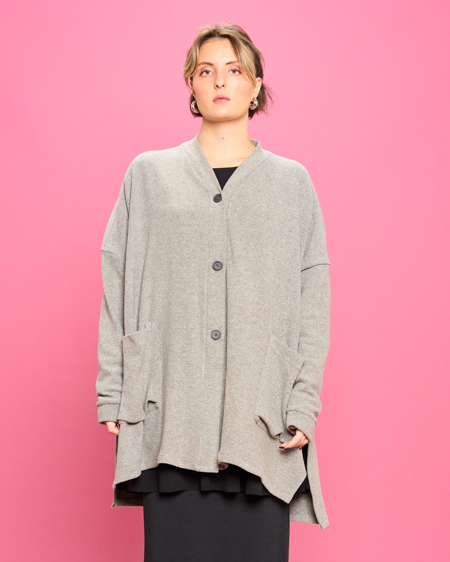 Maxi Cardigan in Caldo Cotone