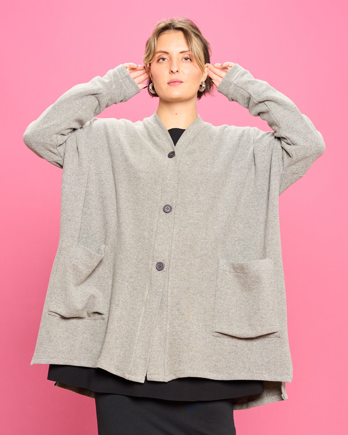 Maxi Cardigan in Caldo Cotone