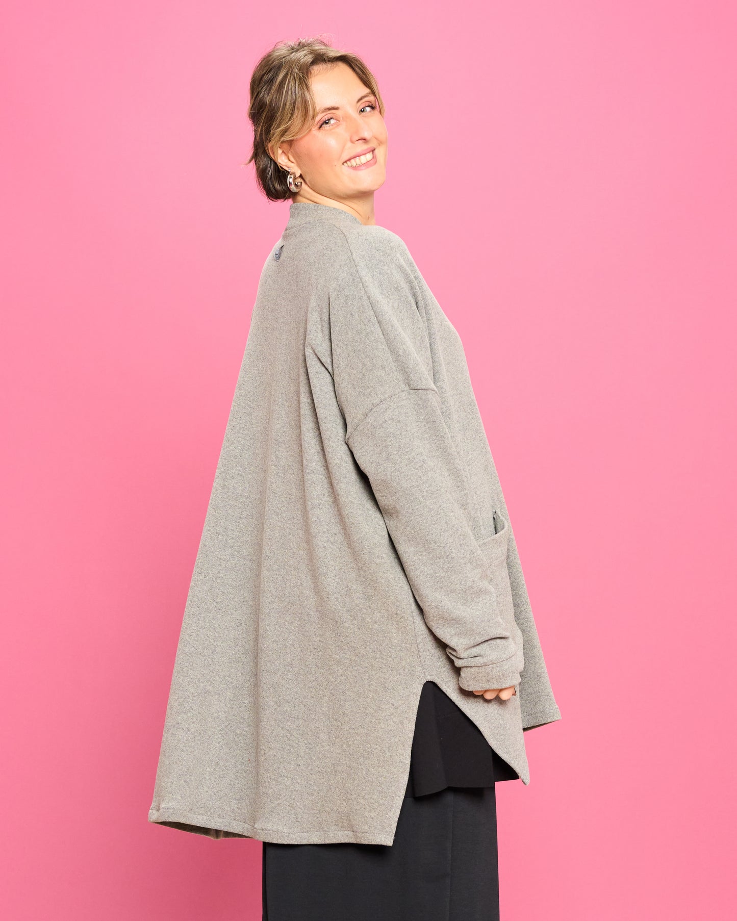 Maxi Cardigan in Caldo Cotone