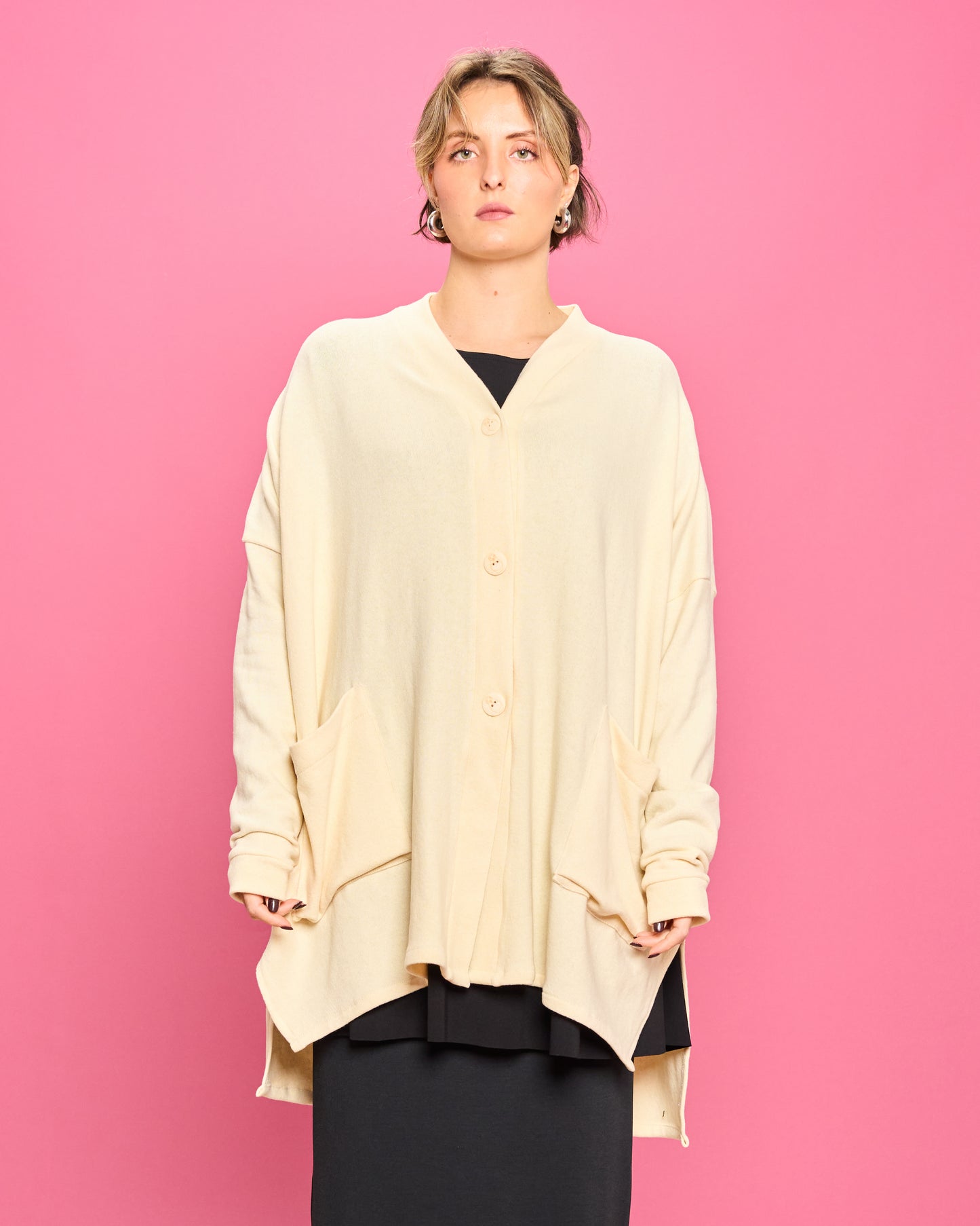 Maxi Cardigan in Caldo Cotone